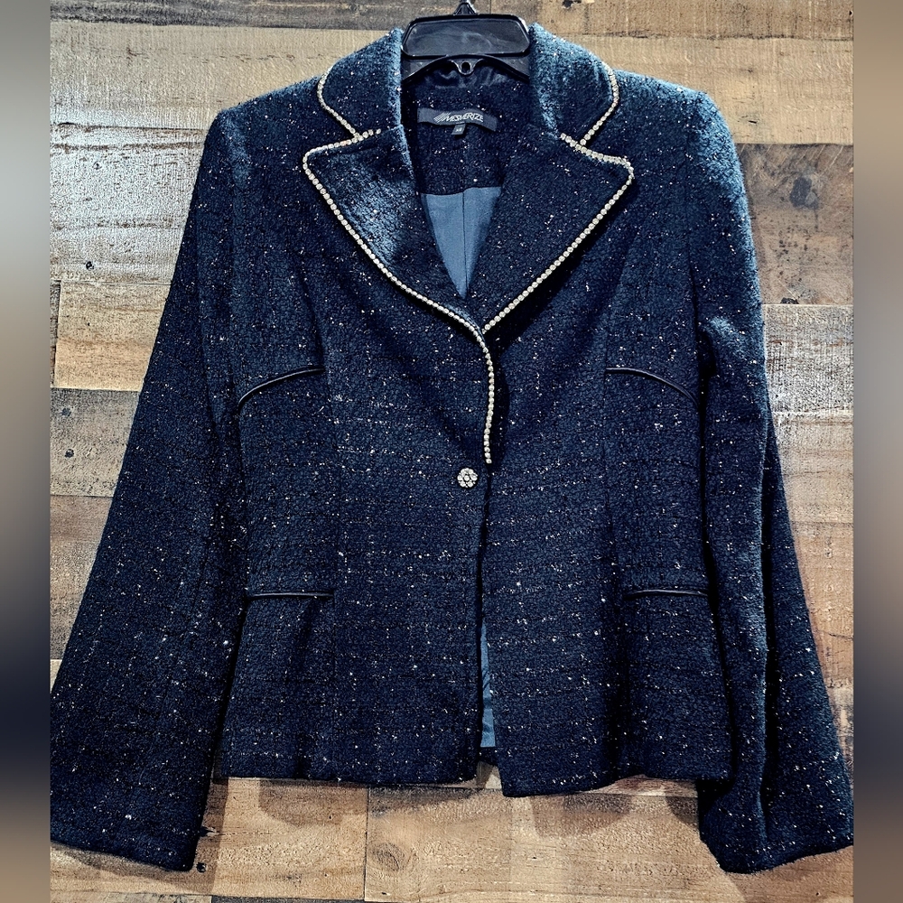Mesmerize Studded Blazer XS NWOT